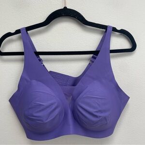 KNIX Shadow Mesh T-Shirt Bra Set Size XL+purple wireless